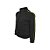 Blusa Helanca Infantil Preto Friso Listra Amarelo - Imagem 4