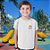 Camiseta Infantil Manga Curta Poliéster Família de Trigo Logo 2 - Imagem 2