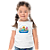 Camiseta Infantil Manga Curta Poliéster Escola EMEI Torataro Takitani - Imagem 1