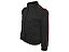 Blusa Helanca Juvenil Preto Friso Listra Vermelho - Imagem 4