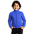 Blusa Helanca Infantil Azul Royal Friso Listra Amarelo - Imagem 1