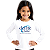 Camiseta Escolar Infantil 100% Poliéster Manga Longa - Escola Dente de Leite - Imagem 1
