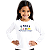 Camiseta Escolar Infantil 100% Poliéster Manga Longa - EMEI Profª Zenaide V. Araújo - Imagem 1