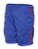 Bermuda Helanca Infantil Azul Royal Friso Listra Vermelho - Imagem 6