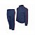 Conjunto Helanca Infantil Azul Marinho friso vermelho - Imagem 2