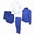 Kit Uniforme Escolar Feminino Infantil Helanca e 2 Camisetas - Imagem 7