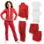 Kit Uniforme Escolar Feminino Infantil Helanca e 2 Camisetas - Imagem 5