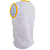 Camiseta Regata Infantil Algodão Gola Amarela - Imagem 9