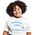 Camiseta Escolar Infantil 100% Poliéster Manga Curta - A Magia do Pensar - Imagem 1