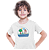 Camiseta Escolar Infantil 100% Poliéster Manga Curta - EMEI Profª Maria Leonor de Campos M. Miranda - Imagem 1