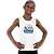 Camiseta Escolar Infantil 100% Poliéster Regata - EMEI Profª Maria da Glória Mariano Santos - Imagem 1