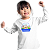 Camiseta Escolar Infantil 100% Poliéster Manga Longa - EMEI Profª Maria Aparecida Savastano Sanchez - Imagem 1