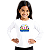 Camiseta Escolar Infantil 100% Poliéster Manga Longa - EMEI Profª Sonia Mara Ramos - Imagem 1