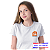 Camiseta Juvenil Manga Curta - Família de Trigo Logo 100% ALGODÃO - Imagem 1