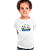 Camiseta Escolar Infantil 100% Algodão Manga Curta - EMEI Aladir Maia Ribeiro Gomes - Imagem 1