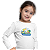Camiseta Escolar Infantil 100% Poliéster Manga Longa - EMEI Profª Elza Maria Dias Mendonça - Imagem 1