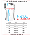 Camiseta Escolar Infantil 100% Poliéster Regata - CEDIN Lauzane Paulista - Imagem 3