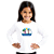 Camiseta Escolar Infantil 100% Poliéster M. Longa  EMEI Prof Denise Prates Fernandes Rocha - Imagem 1