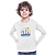 Camiseta Escolar Infantil 100% Poliéster Manga Longa - EMEI Profª Olga Franco Custódio - Imagem 1