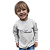 Camiseta Escolar Infantil 100% Poliéster Manga Longa - Creche Meimei - Imagem 1