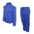 Kit Conjunto Juvenil Azul Royal Friso Amarelo Helanca - Imagem 2