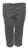 Kit 5 Calças Helanca Escolar Infantil Cinza Chumbo - Imagem 4