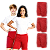 Kit 3 Bermudas Helanca Escolar Juvenil - Imagem 5