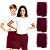 Kit 3 Bermudas Helanca Escolar Juvenil - Imagem 6