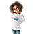 Camiseta Escolar Infantil 100% Algodão Manga Longa - CEDIN Profª Maria de Fatima Silverio Neri - Imagem 1