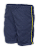 Kit 3 Bermudas Helanca Escolar Infantil com Friso Amarelo - Imagem 7