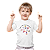Camiseta Escolar Infantil 100% Algodão Manga Curta - EMEI Prof. Mário Campaner - Imagem 1
