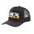Boné Aba Curvada Redinha Vazado Metal Gold Preto Unisex - Imagem 1