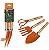 Conjunto Para Jardinagem 3 Pcs Tramontina - Imagem 1