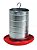 Comedouro Tubular 20 Kg Prato Plastico - Imagem 1