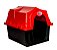 Casinha Pet Au Nr-2 Vermelha Jp2157 - Imagem 1