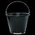 Balde Concreto Plastico 12l Pt Ilutex - Imagem 1