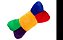 Brinuedo Plush Osso Colors(the Pets) - Imagem 1
