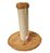 Arranhador Poste Sisal Pelucia Medio Caramelo - Imagem 1