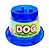 Comedouro Funcional Glitter 250ml Azul - Imagem 1