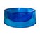 Comedouro Glitter Medio 1000ml Azul - Imagem 1