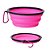 Comedouro Retratil Silicone Rosa (thepet - Imagem 1