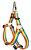 Peitoral Malu Pet Arco-Iris Grde 25mm - Imagem 1