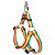 Peitoral Malu Pet Arco-Iris Grde 25mm - Imagem 1