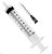 Seringa Descartavel 10 Ml C/ag 25x7 - Imagem 1