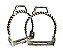 Estribo Pint Crioulo Torcido C/marca -5046 - Imagem 1