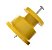 Isolador Roldana 30 X 30 Amarelo C/50-Monitor - Imagem 1