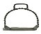 Barao Estribo Torcido Chato Inox -819 - Imagem 1