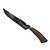 Faca Campeira Inox Gaucha 3 Mm 10  Polegadas 2541 - Imagem 1