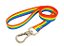 Guia Malu Pet Arco-Iris Med 20x120cm - Imagem 1