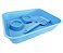 Kit Bandeija Happy Cat Azul Oceano 43x33x10cm Mx3284 - Imagem 1